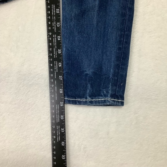 True Religion Women’s Curvy Skinny Jeans Size 28 Big Rainbow Horseshoe - Picture 9 of 11